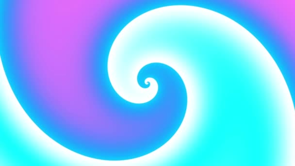 Espiral sin fin. Imágenes de bucle sin fisuras. — Vídeos de Stock