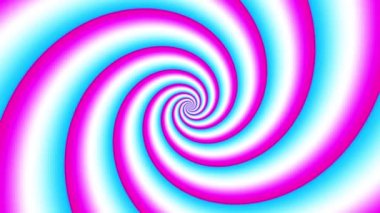 Sonsuz spiral. Kusursuz döngü görüntüsü.