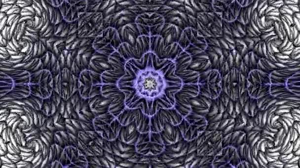 Fond abstrait futuriste boucle