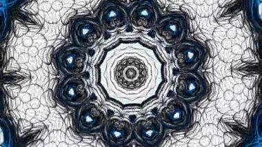 Gelecekçi soyut döngü arkaplanı