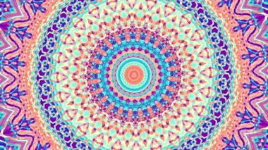 Süslemeli mandala döngü arkaplanı