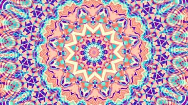 Süslemeli mandala döngü arkaplanı