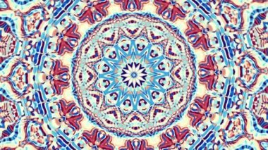 Süslemeli mandala döngü arkaplanı