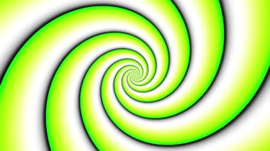 Sonsuz spiral. Kusursuz döngü görüntüsü.