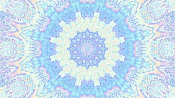 Ornate Mandala-Schleife Hintergrund — Stockvideo