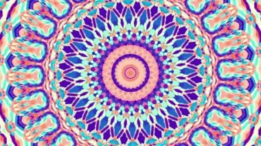 Süslemeli mandala döngü arkaplanı