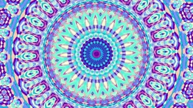 Süslemeli mandala döngü arkaplanı