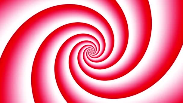 Spirale infinita. Filmati loop senza soluzione di continuità. — Video Stock