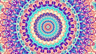 Süslemeli mandala döngü arkaplanı