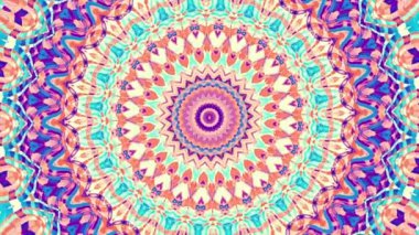 Süslemeli mandala döngü arkaplanı