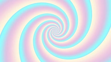 Sonsuz spiral. Kusursuz döngü görüntüsü.