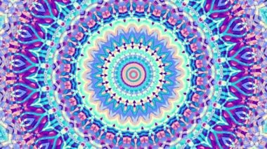 Süslemeli mandala döngü arkaplanı