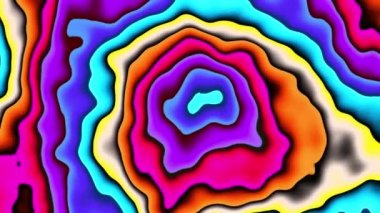 Psikedelik hareket arkaplanı