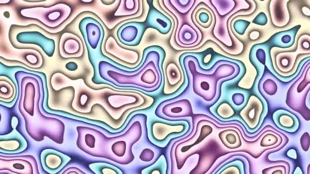 Psychedelischer Hintergrund — Stockvideo