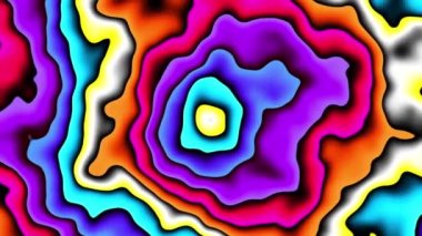 Psikedelik hareket arkaplanı