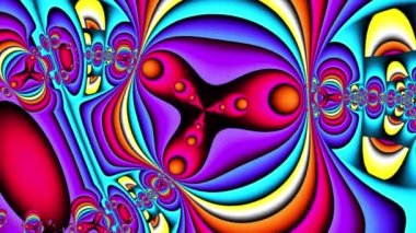 Psikedelik hareket arkaplanı