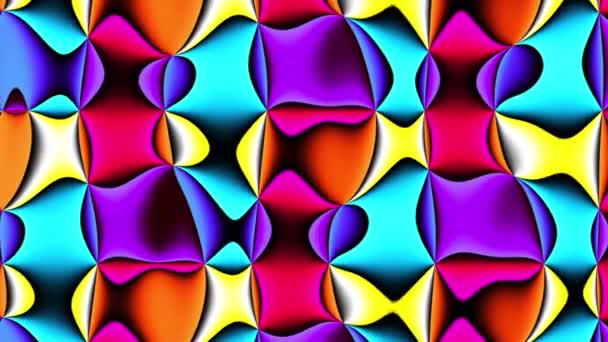 Psychedelischer Hintergrund — Stockvideo