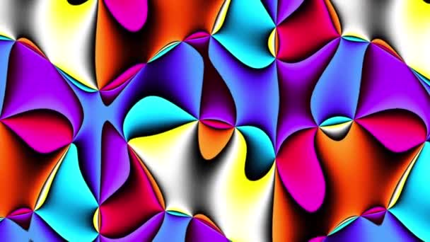 Psychedelischer Hintergrund — Stockvideo