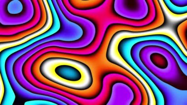 Psikedelik hareket arkaplanı