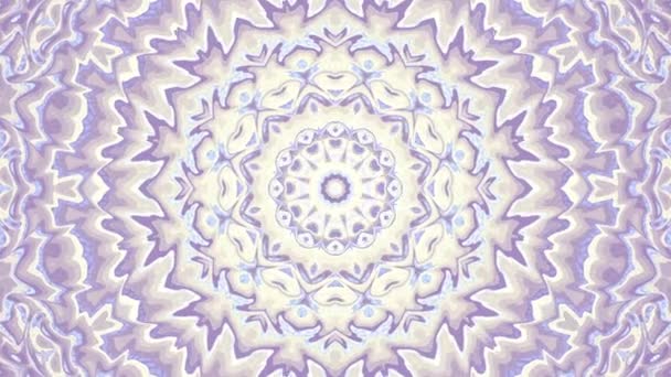 Ornate Mandala-Schleife Hintergrund — Stockvideo