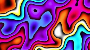 Psikedelik hareket arkaplanı