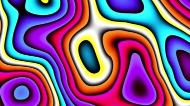 Psikedelik hareket arkaplanı