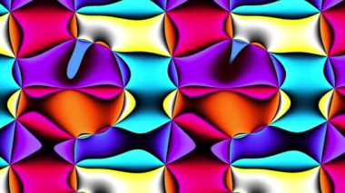 Psikedelik hareket arkaplanı