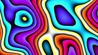 Psikedelik hareket arkaplanı