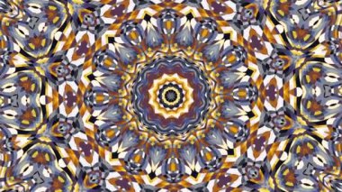 Süslemeli mandala döngü arkaplanı