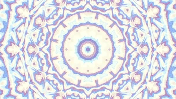 Ornate Mandala-Schleife Hintergrund — Stockvideo