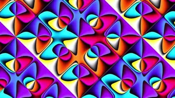 Psychedelischer Hintergrund — Stockvideo