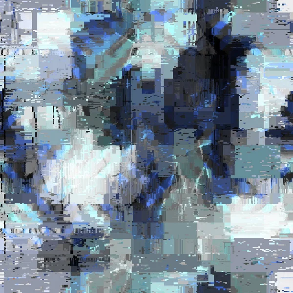 Vectorbeeld met imitatie van grunge datamoshing textuur. — Stockvector