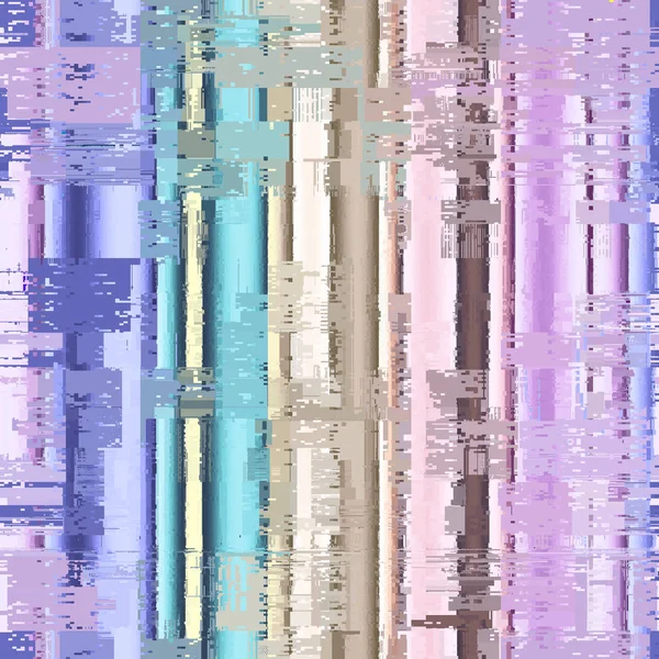 Imagem vetorial com imitação de grunge datamoshing textura. — Vetor de Stock