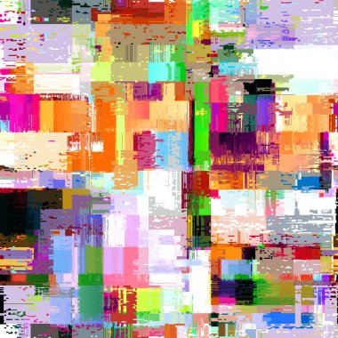 Grunge veri aktarma dokusunun taklidi ile vektör resmi.