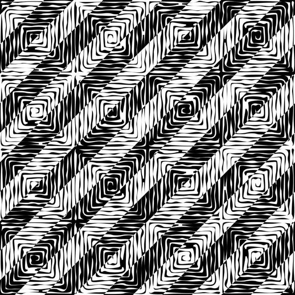 シームレスな背景。幾何学的抽象対角ベクトルパターン. — ストックベクタ