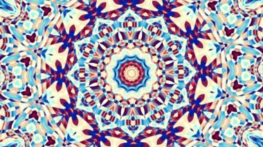 Süslemeli mandala döngü arkaplanı