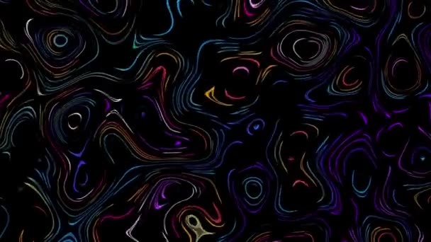 Psychedelic moving background — Stock Video