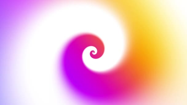Spirale infinita. Filmati loop senza soluzione di continuità. — Video Stock