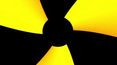 Nükleer sembol yanıp sönen simge döngüsü