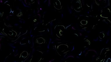 Psikedelik hareket arkaplanı