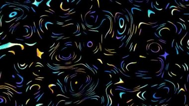 Psikedelik hareket arkaplanı