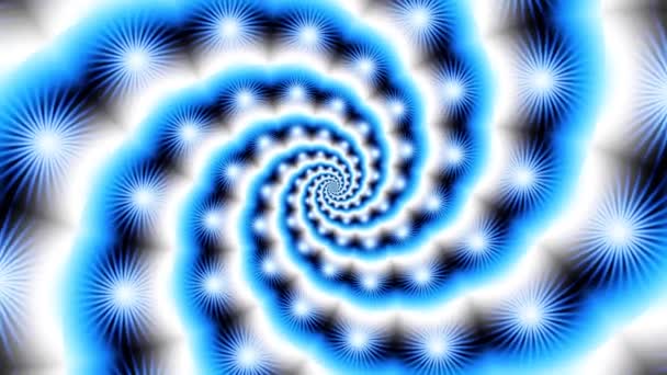 Spirale infinita. Filmati loop senza soluzione di continuità. — Video Stock