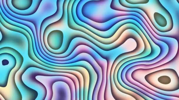 Psychedelic fundo em movimento — Vídeo de Stock