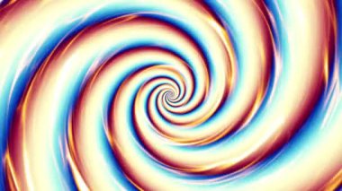 Sonsuz spiral. Kusursuz döngü görüntüsü.