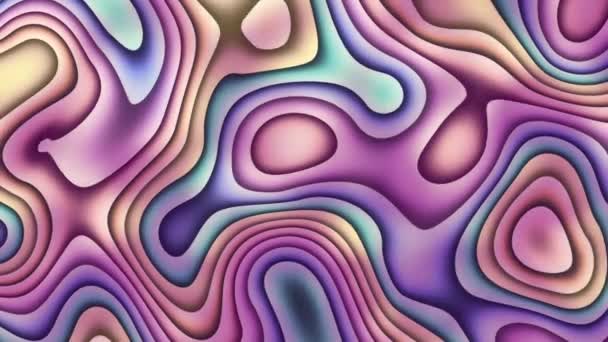 Psychedelic moving background — Stock Video