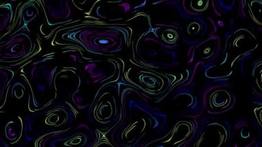 Psikedelik hareket arkaplanı