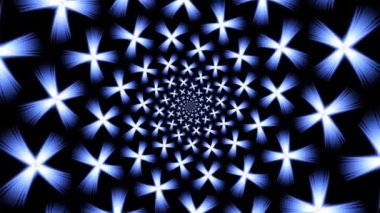 Sonsuz spiral. Kusursuz döngü görüntüsü.