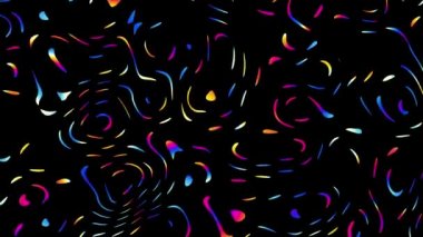 Psikedelik hareket arkaplanı