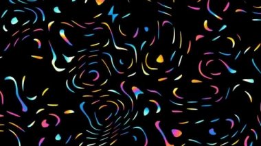 Psikedelik hareket arkaplanı