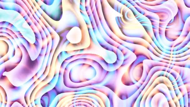 Psychedelischer Hintergrund — Stockvideo